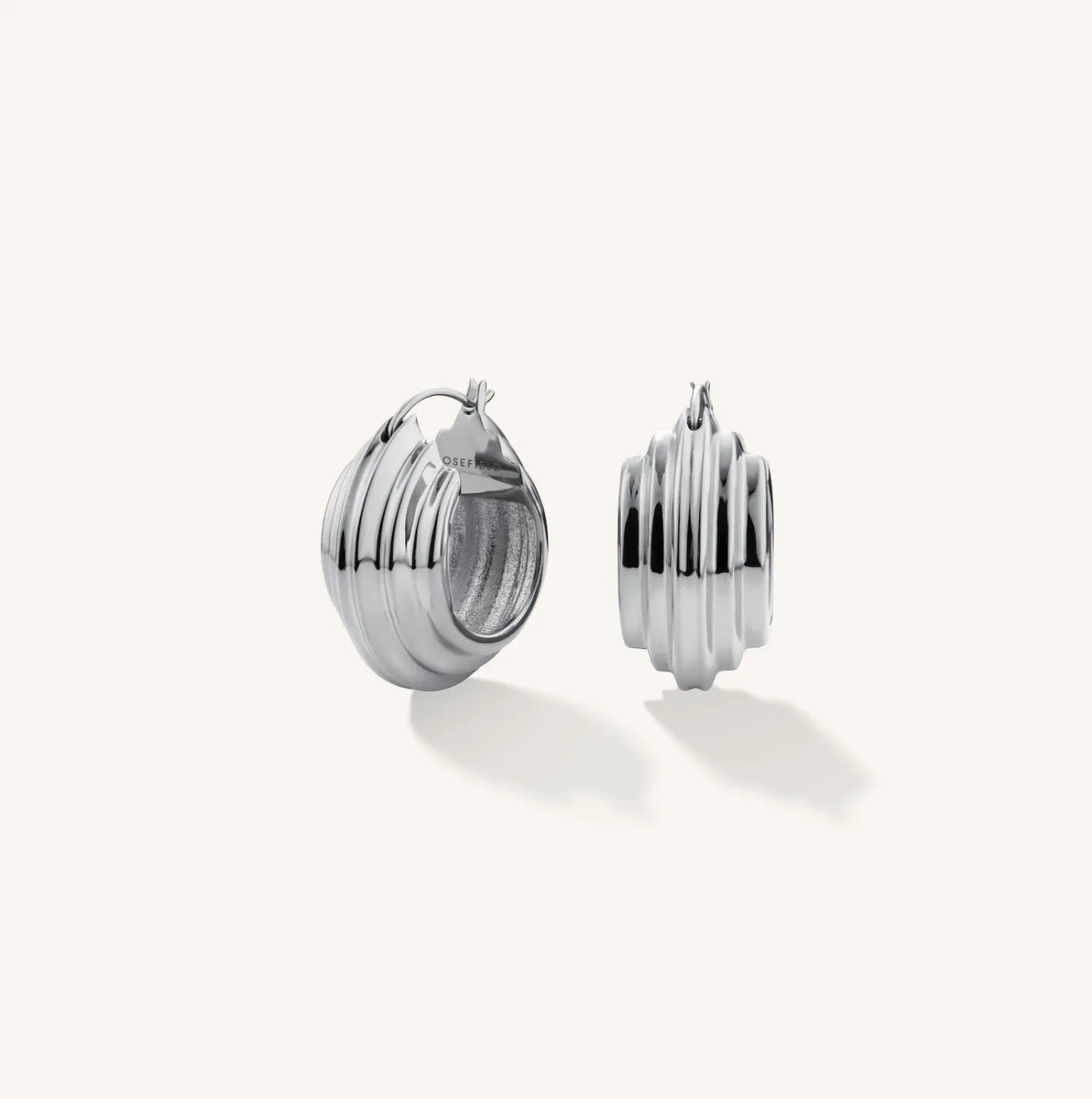 Rosefield Chunky Hoops Fashion