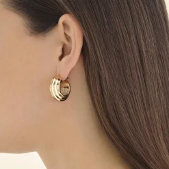 Rosefield Chunky Hoops Fashion