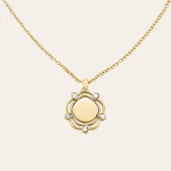 Rosefield Coin Drop Necklace New