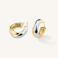 Rosefield Crossed Hoops New