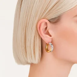 Rosefield Crossed Hoops New