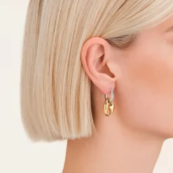 Rosefield Crystal Duotone Earrings New