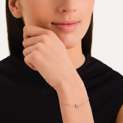 Rosefield Crystal Letter C Bracelet Sale