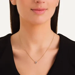 Rosefield Crystal Letter O Necklace Sale