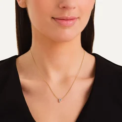 Rosefield Crystal Letter P Necklace Online