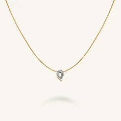 Rosefield Crystal Letter Q Necklace Discount