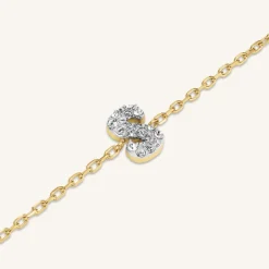 Rosefield Crystal Letter S Bracelet Discount