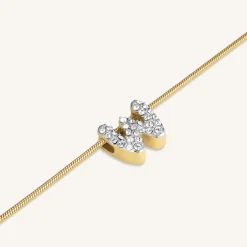 Rosefield Crystal Letter W Necklace Online