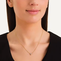 Rosefield Crystal Letter Y Necklace Clearance