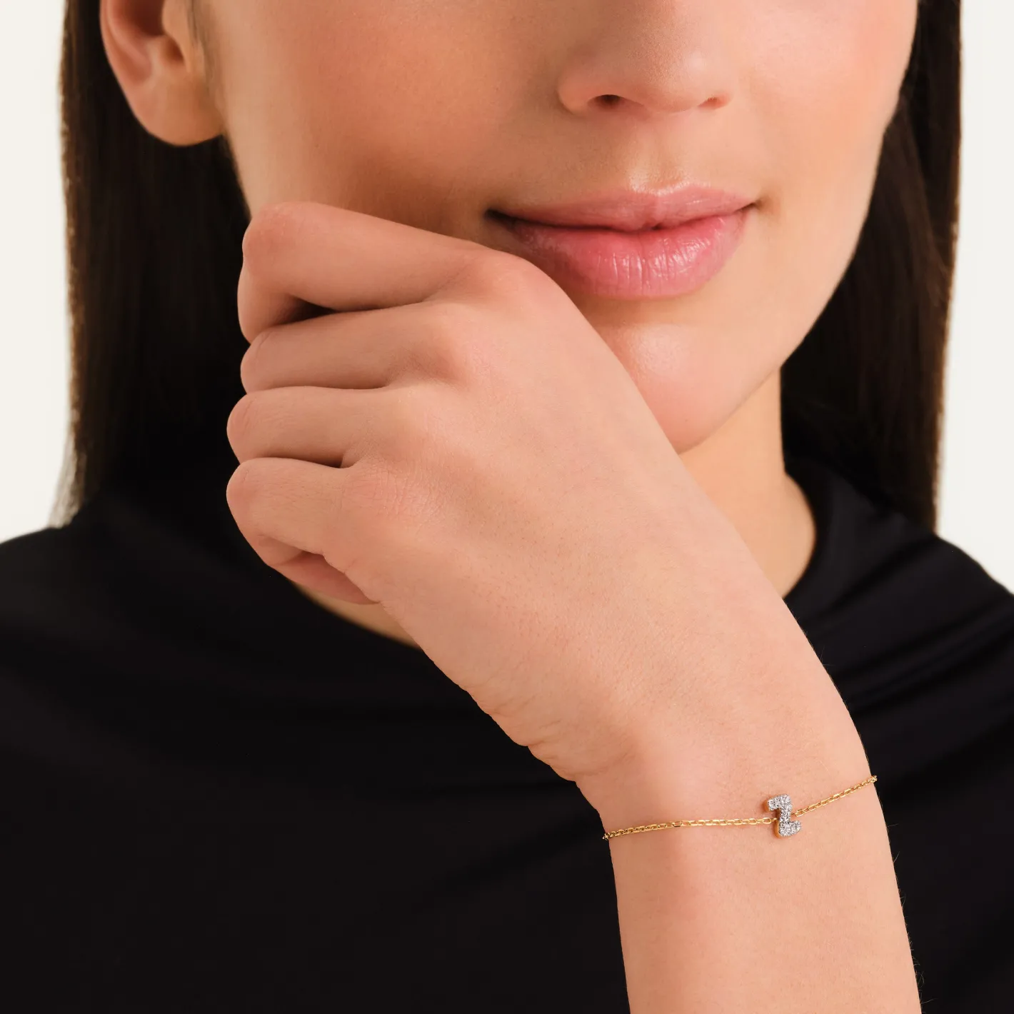 Rosefield Crystal Letter Z Bracelet Online