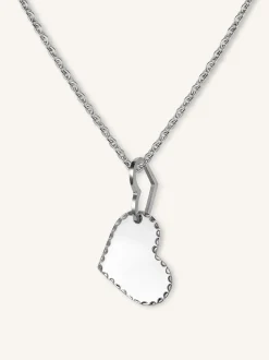 Rosefield Duo Heart Necklace Outlet