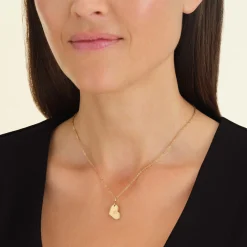 Rosefield Duo Heart Necklace Outlet