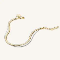 Rosefield Duo Snake Bracelet Online