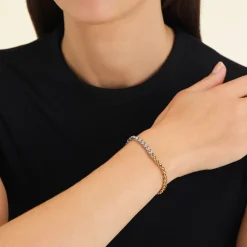 Rosefield Duotone Herringbone Bracelet Best