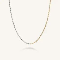 Rosefield Duotone Swirl Necklace Sale