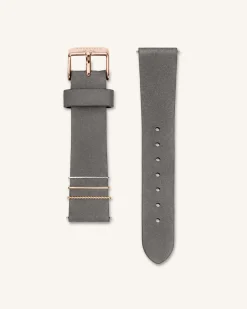 Rosefield Elephant Grey Rose gold Strap Outlet