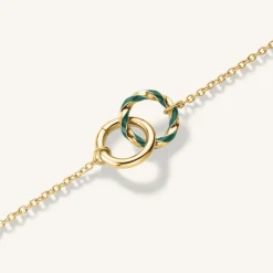 Rosefield Emerald Duo Bracelet Online