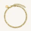 Rosefield Figaro Bracelet Gold Discount