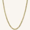 Rosefield Figaro Necklace Gold Clearance