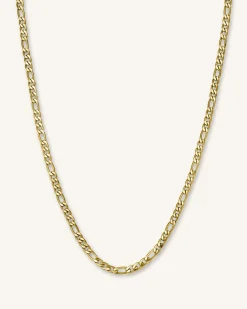 Rosefield Figaro Necklace Gold Clearance