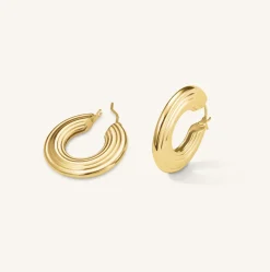 Rosefield Flat Striped Hoops Online