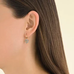 Rosefield Flower Hoop Blue Clearance