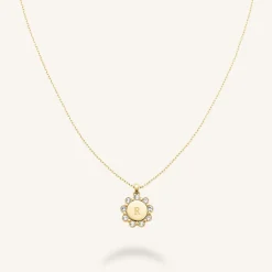 Rosefield Flower Pendant Necklace Discount