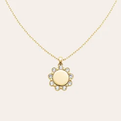 Rosefield Flower Pendant Necklace Sale