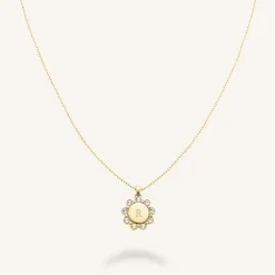 Rosefield Flower Pendant Necklace Sale