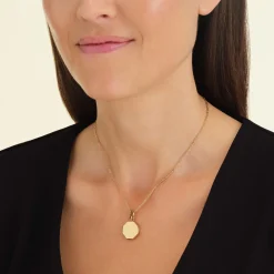 Rosefield Geo Locket Gold Discount