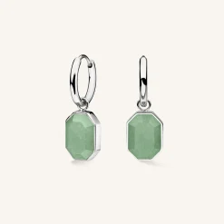 Rosefield Geometric Gemstone Earrings Outlet