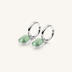 Rosefield Geometric Gemstone Earrings Outlet