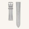 Rosefield Grey Silver Strap Fashion