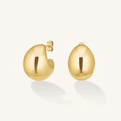 Rosefield Half Moon Hoops Hot