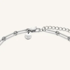 Rosefield Heart Baguette Necklace Discount