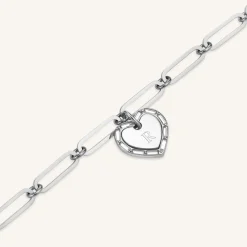 Rosefield Heart Baguette Necklace Clearance
