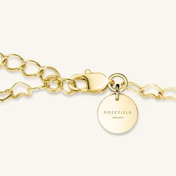 Rosefield Heart Chain Necklace Fashion