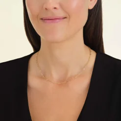 Rosefield Heart Chain Necklace Fashion