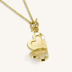 Rosefield Heart Locket Gold Discount