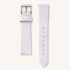 Rosefield Lilac Nubuck Silver Strap Hot