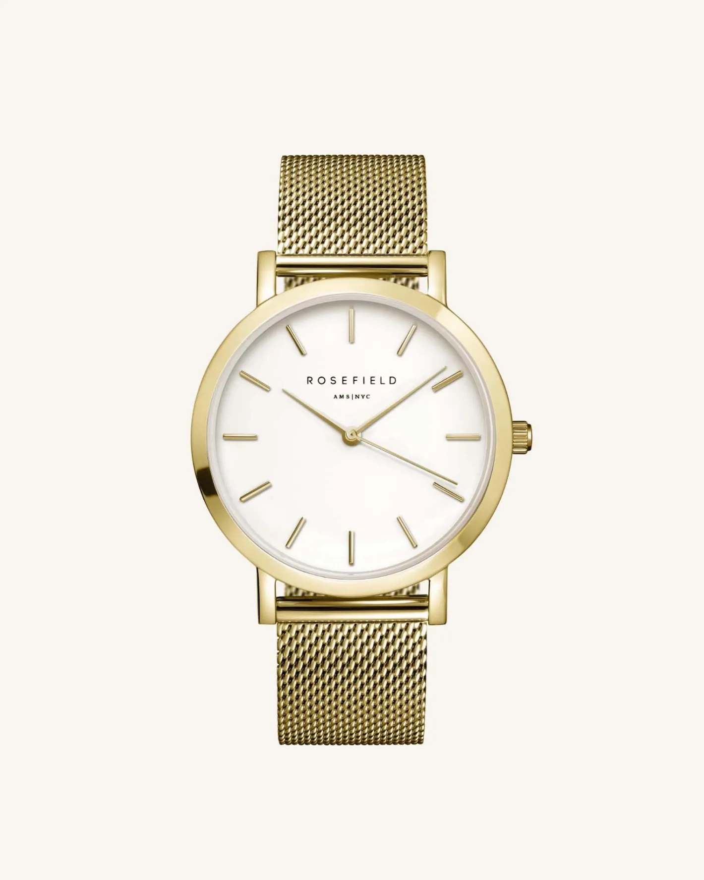 Rosefield Mercer Gold Mesh Fashion