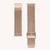 Rosefield Mesh Rose gold Strap Clearance