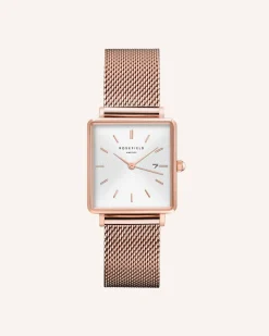 Rosefield Mesh Rose gold Strap Clearance