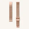 Rosefield Mesh Rose gold Strap Discount