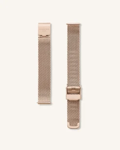 Rosefield Mesh Rose gold Strap Clearance