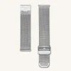 Rosefield Mesh Silver Strap Fashion