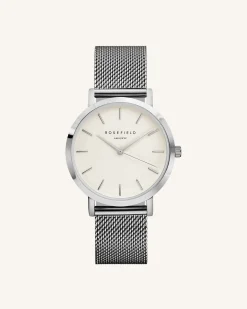 Rosefield Mesh Silver Strap Fashion