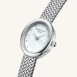 Rosefield Mini Oval Silver Clearance