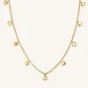 Rosefield Multi Coin Choker Gold Online