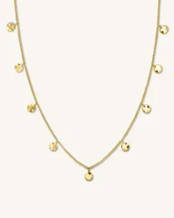Rosefield Multi Coin Choker Gold Online